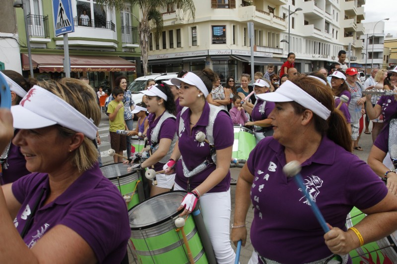 Desfile inaugural de gimnasia en Lanzarote